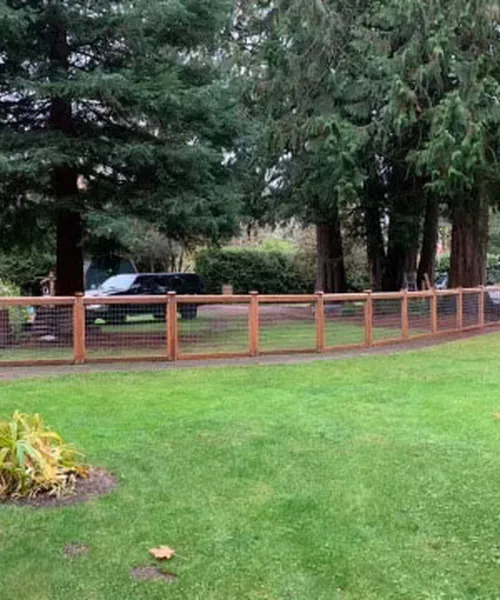 Hobby Farm Fence Installation in Snoqualmie 
